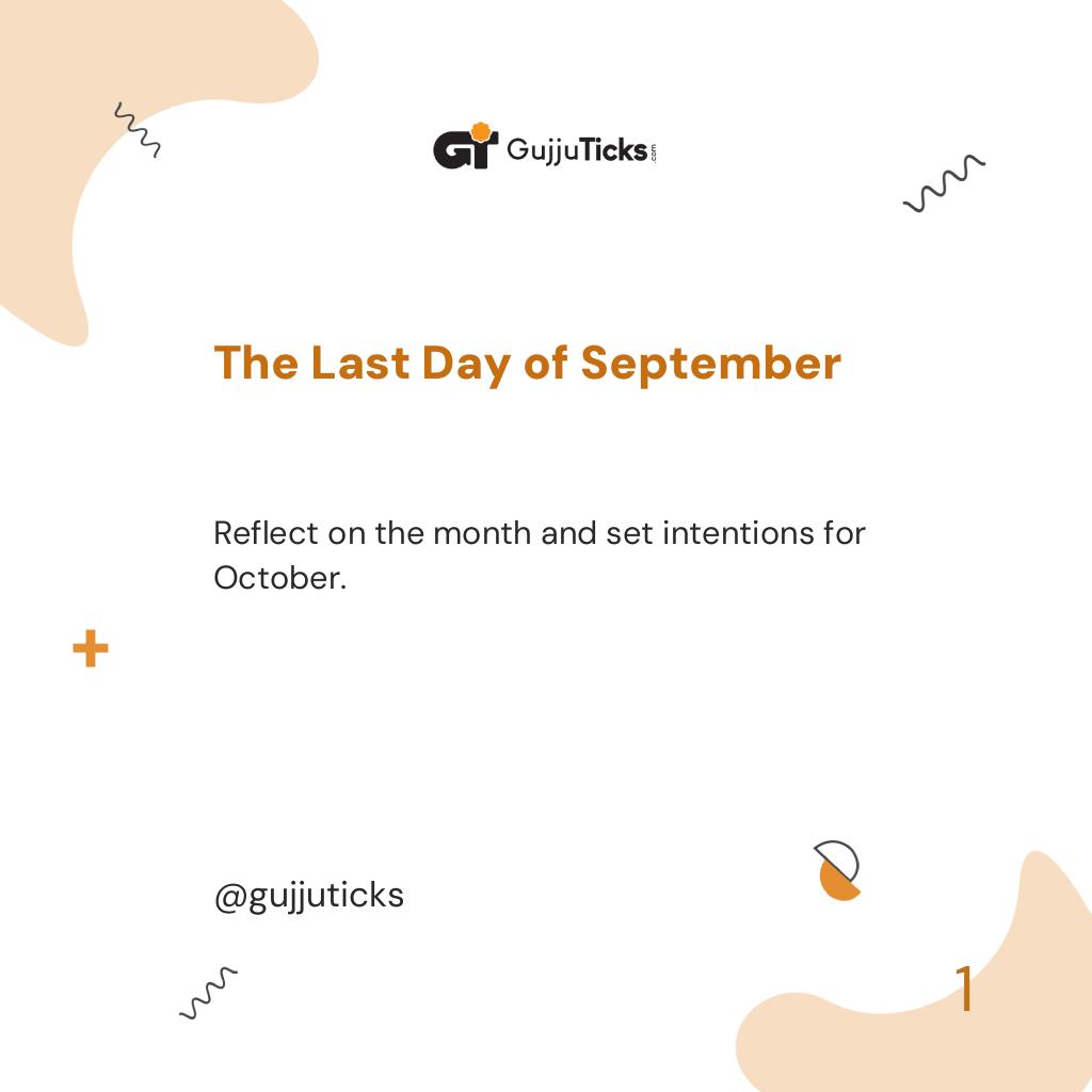 The Last Day of September