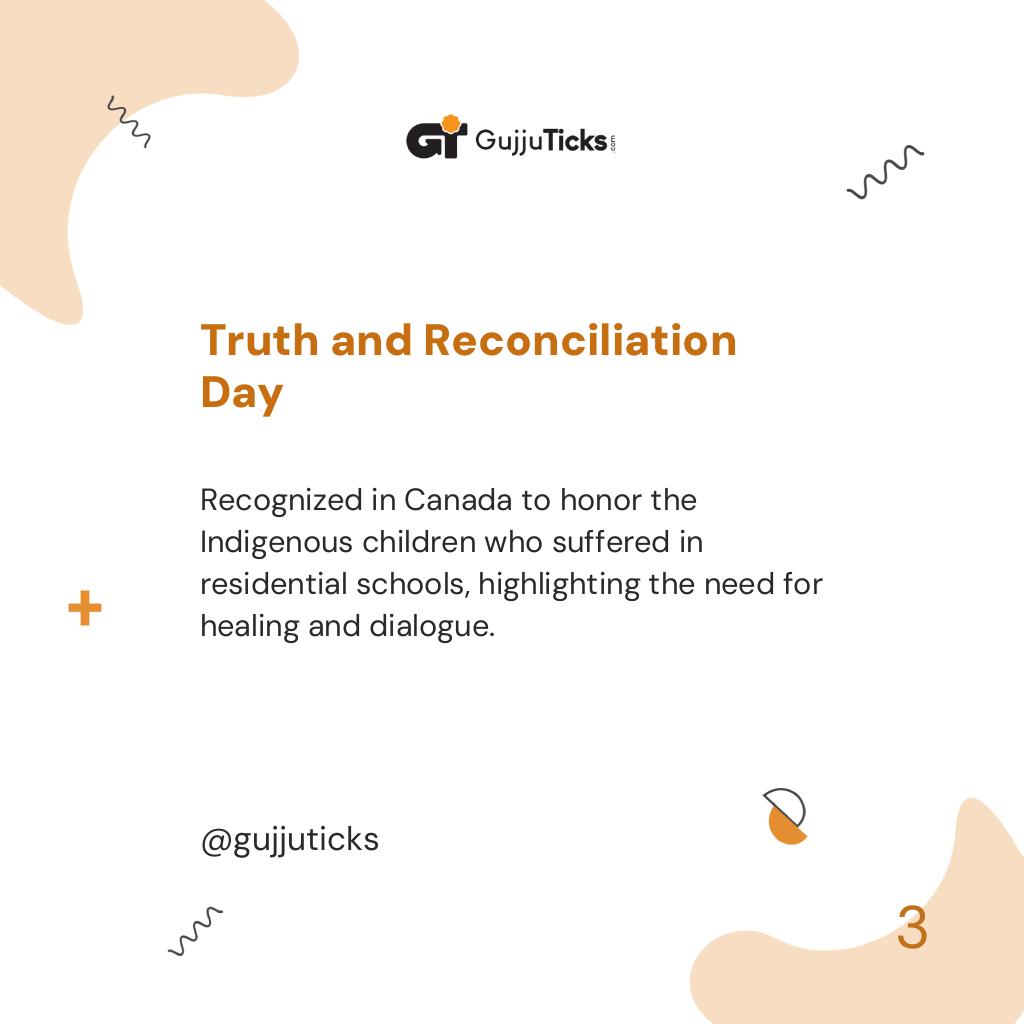 Truth and Reconciliation Day