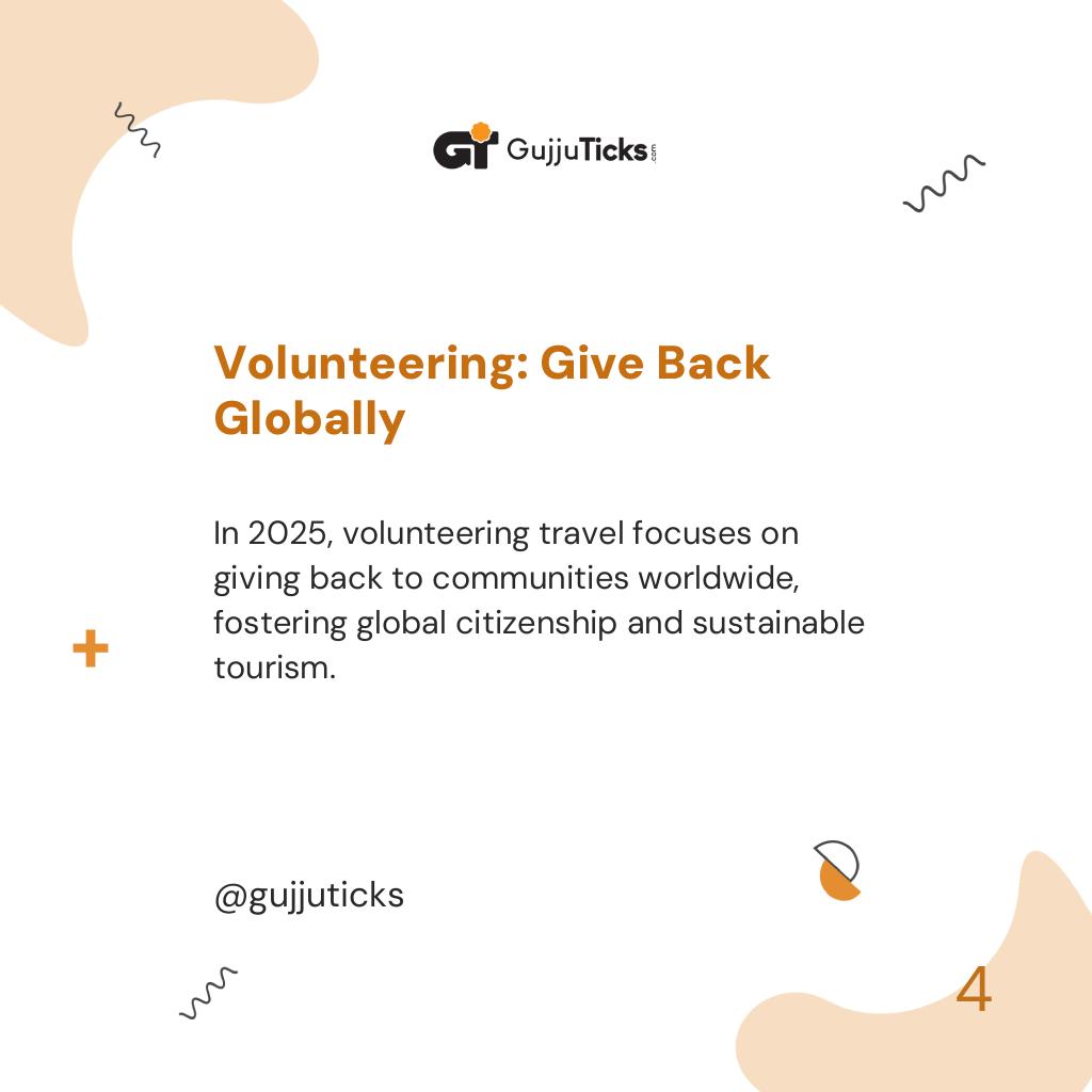 Volunteering: Give Back Globally