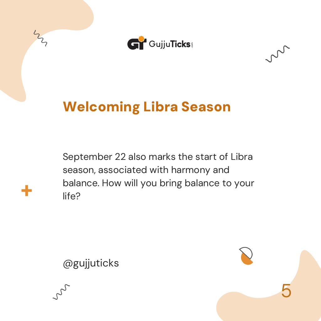 Welcoming Libra Season