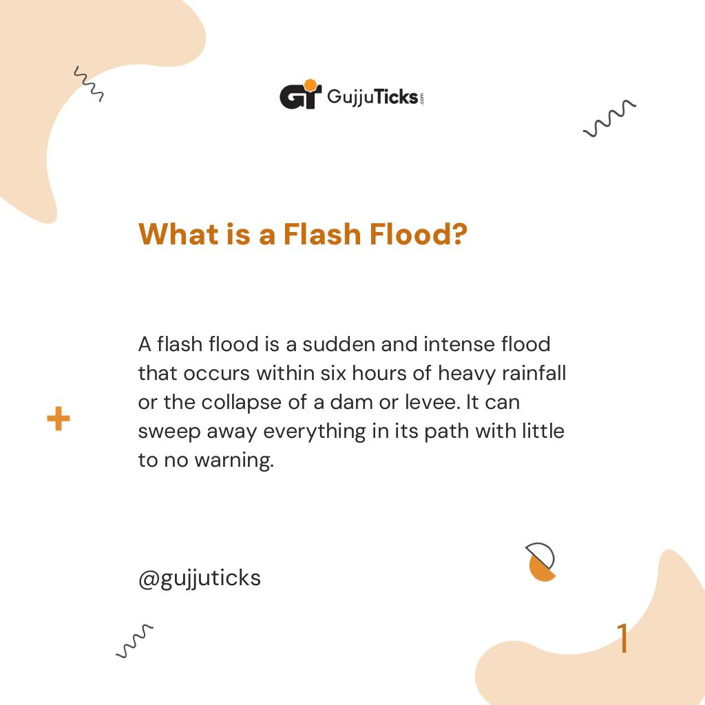 What is a Flash Flood?