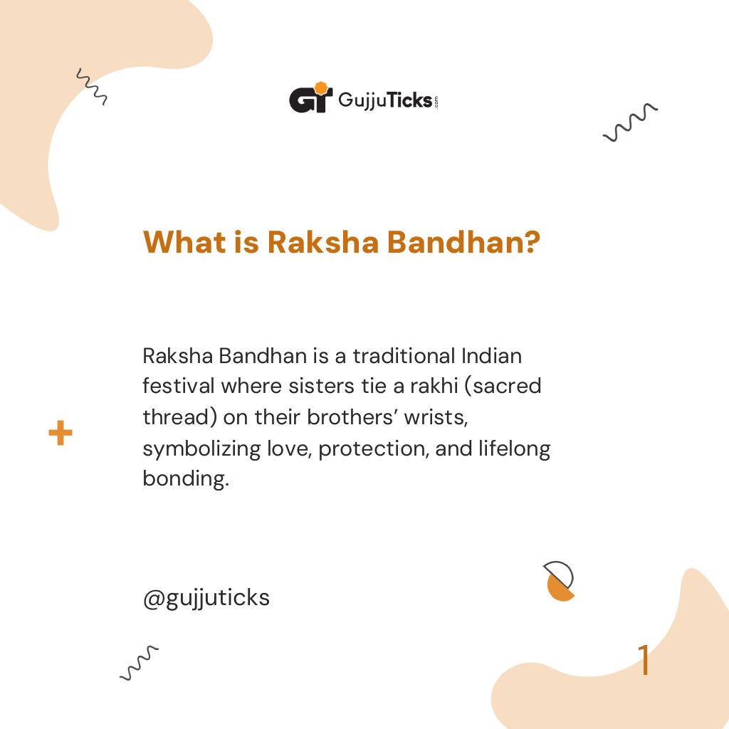 What is Raksha Bandhan?
