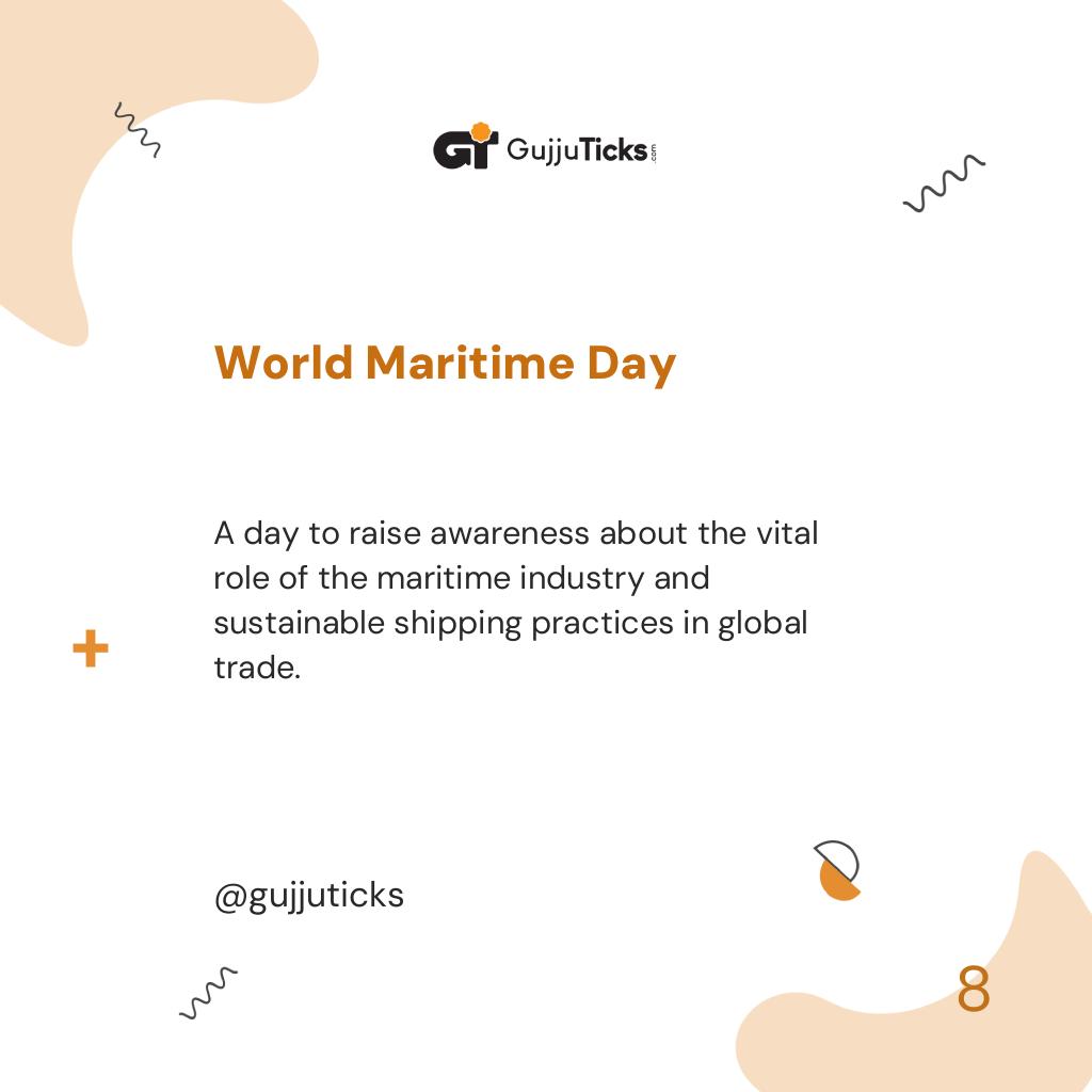 World Maritime Day