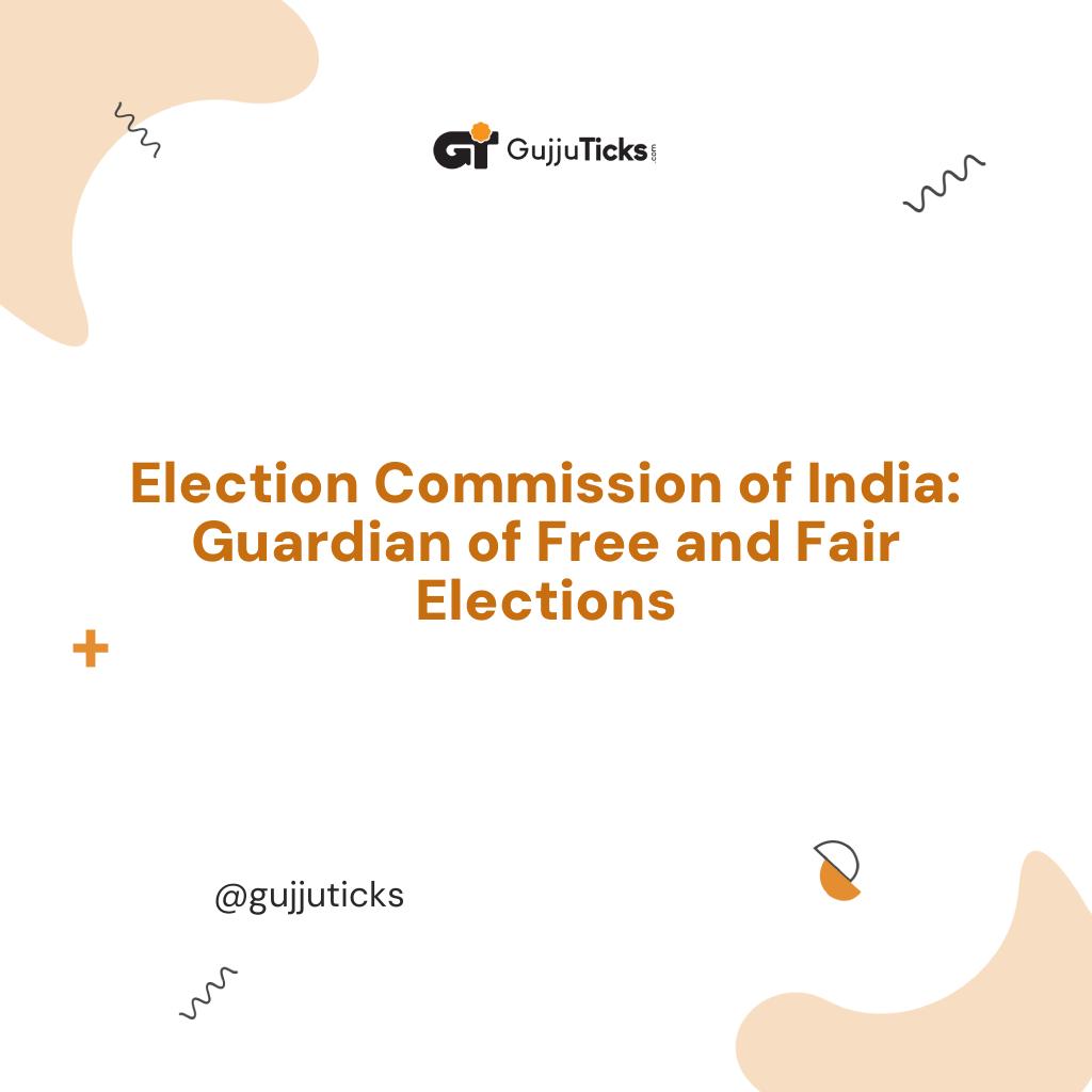 Election Commission of India: Guardian of Free and Fair Elections Image